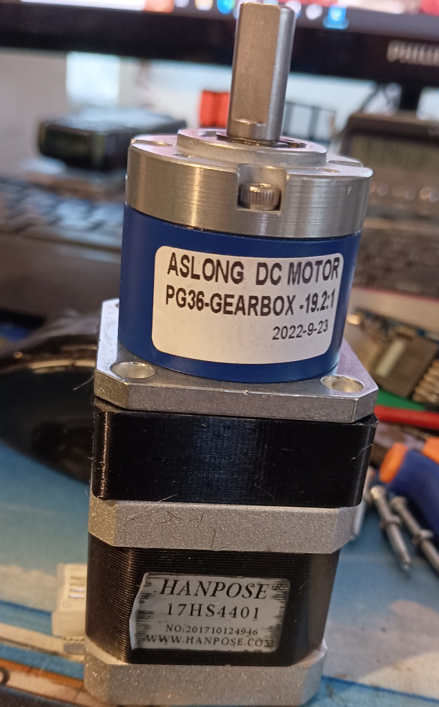 PG-36 ve NEMA17 Şanzıman (Plastik Aparattır!!!)