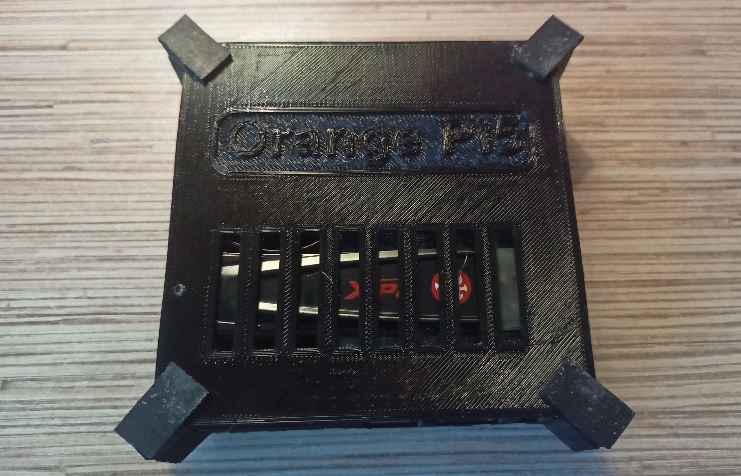 Turuncu PI5 mikrobilgisayar kasası (Plastik Aparattır!!!)