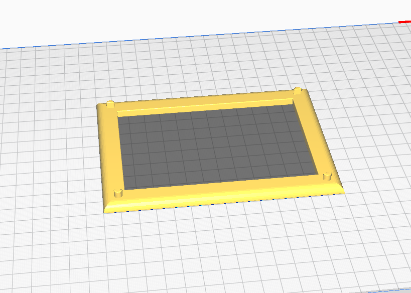 Bir boşluk için bir departmanla tablet standı (Plastik Aparattır!!!)