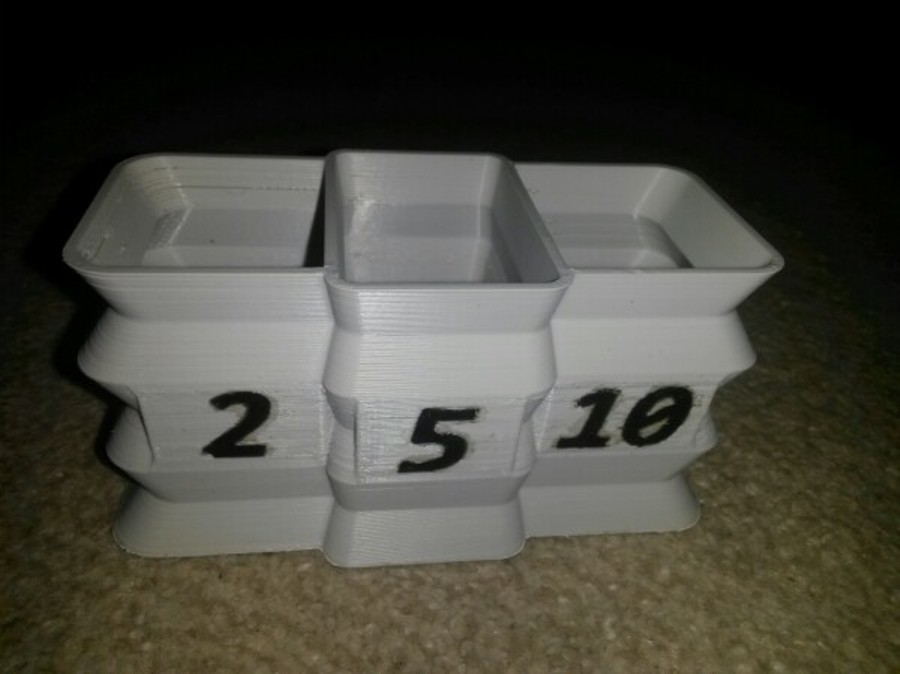 Bozuk para için ayrı para kutusu 2 - 5 - 10 (Plastik Aparattır!!!)