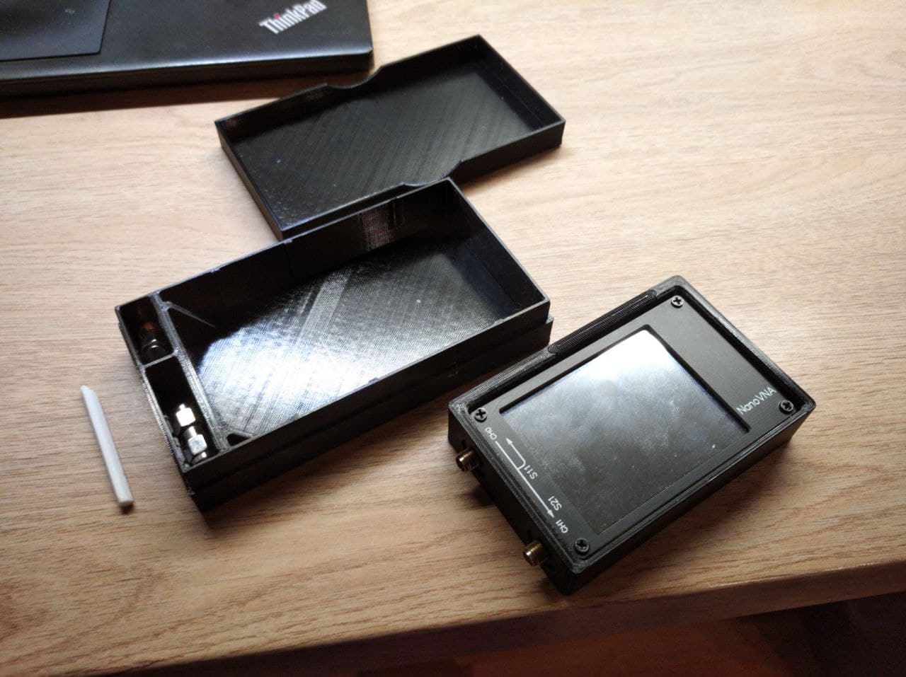 Nanovna cihazı için bina ve vaka (Plastik Aparattır!!!)