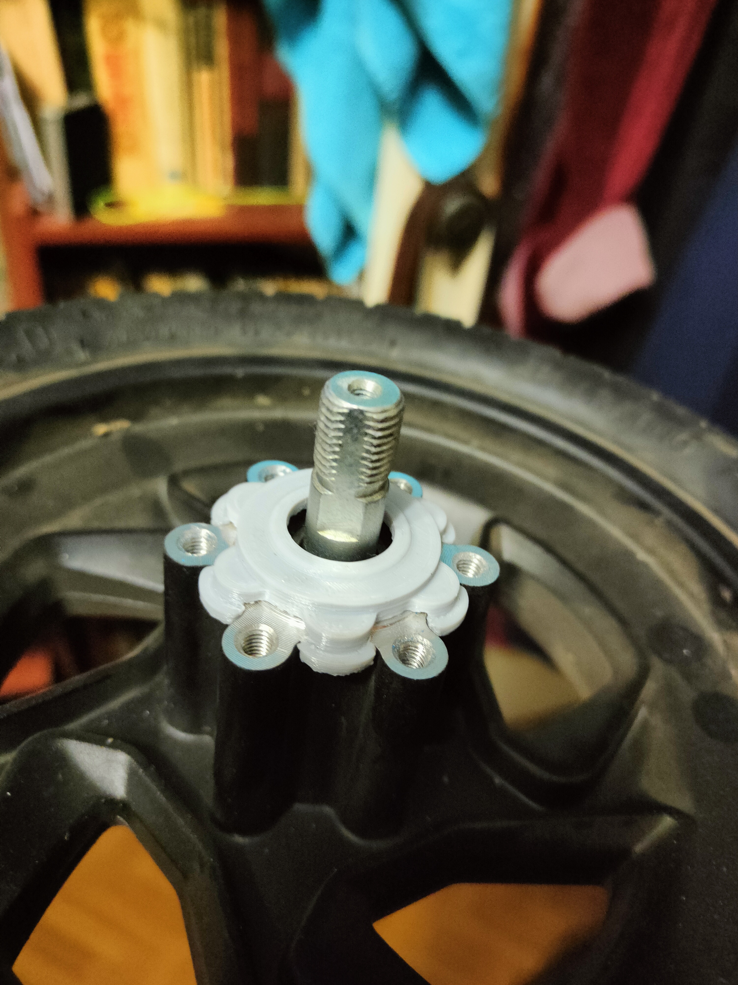 Ninebot P100 Ön tekerlek yataklarının korunması (Plastik Aparattır!!!)