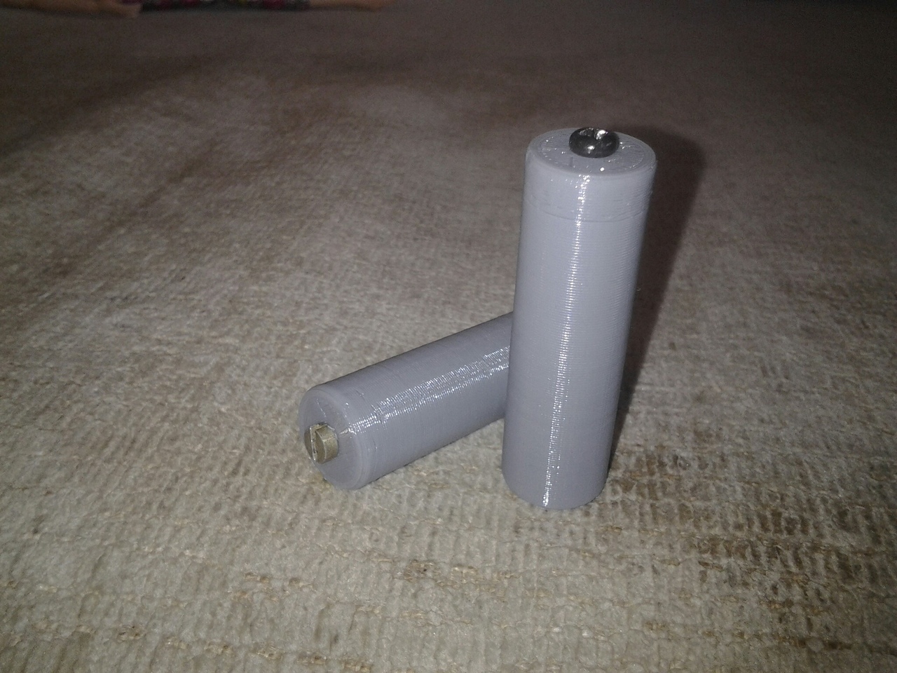 AAA'dan AA'ya Pil Adaptörü (Plastik Aparattır!!!)