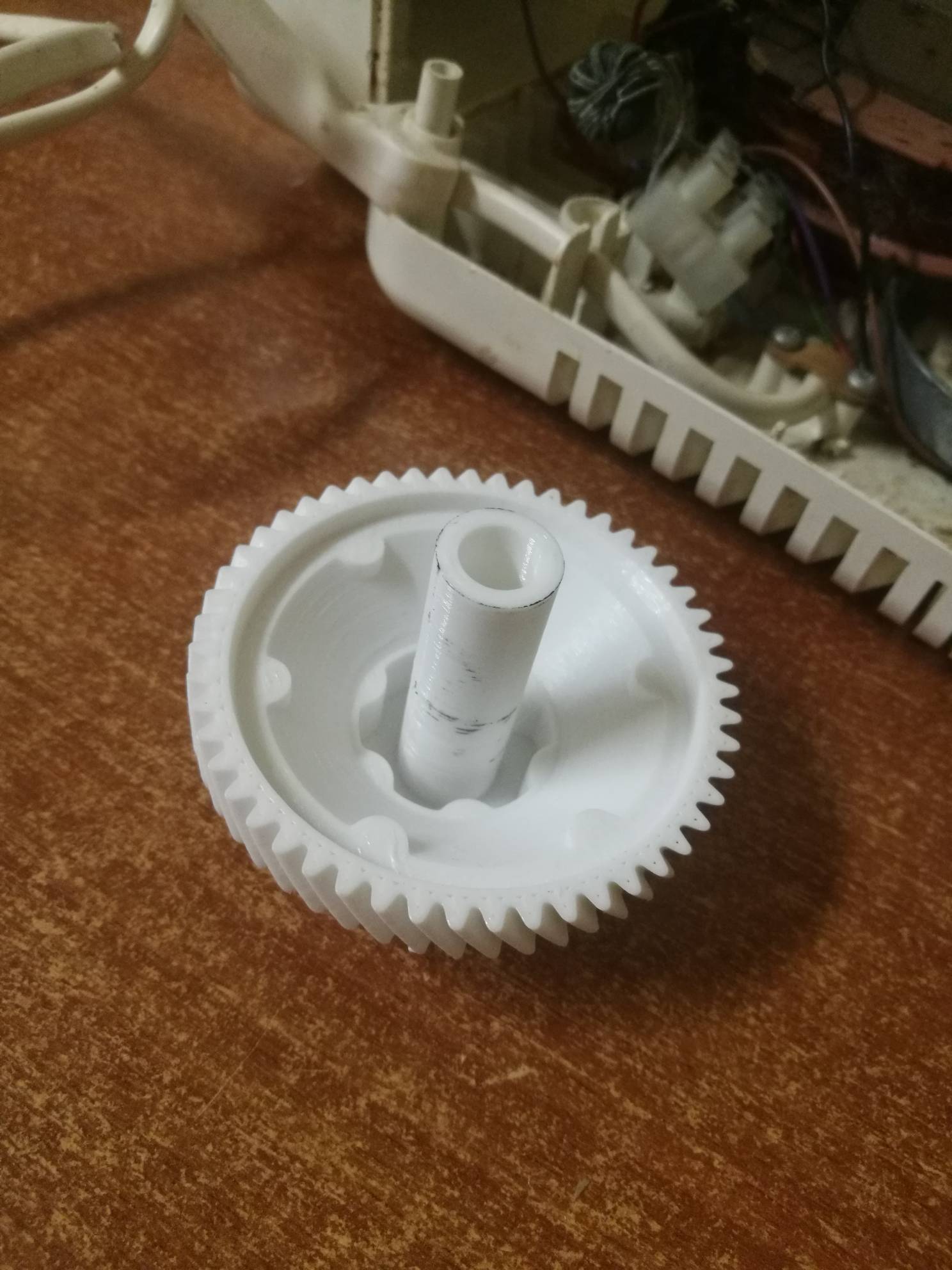 Bir çeşit blender için dişli (Plastik Aparattır!!!)