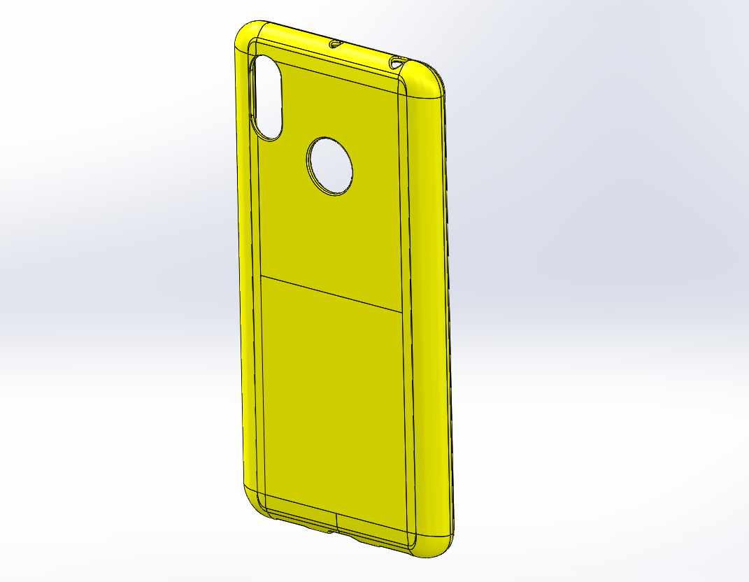 Xiaomi Mi Max 3 için kılıf (Plastik Aparattır!!!)