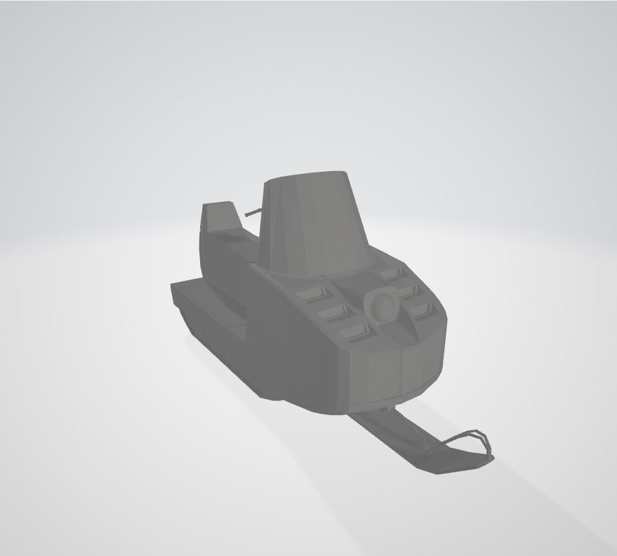 Kar arabası "Buran" (Plastik Aparattır!!!)