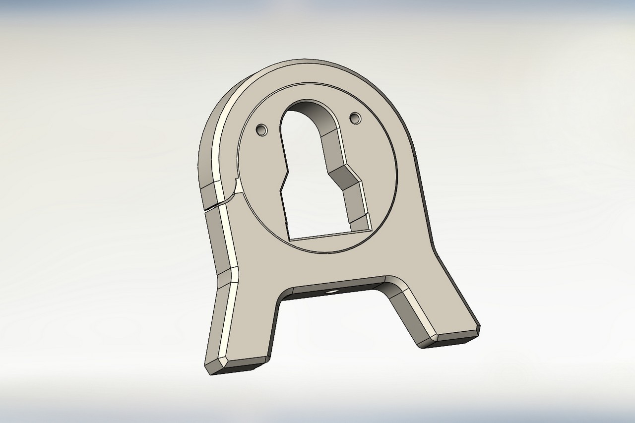 Bir çatlakla UV lambası için çatlak (Plastik Aparattır!!!)