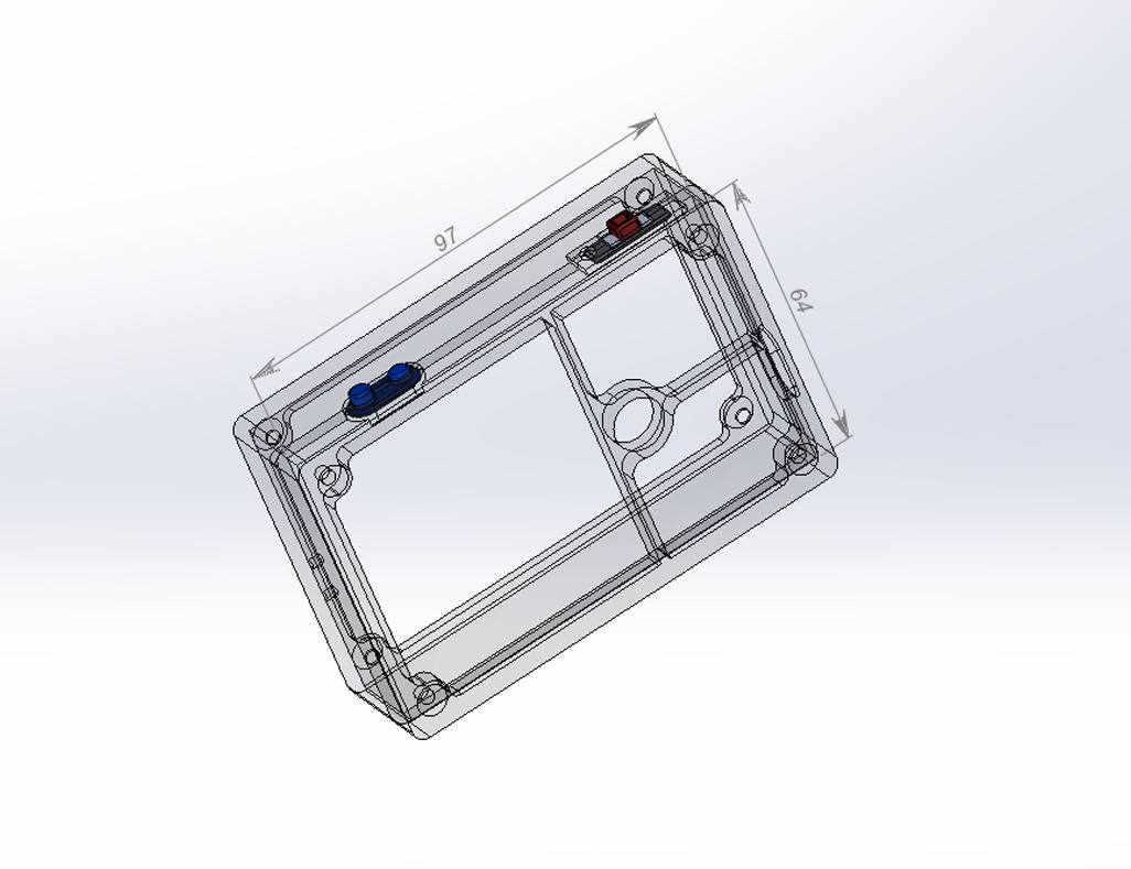 Çin termal görüntüleyicisi için Kolordu MLX90640 (Plastik Aparattır!!!)
