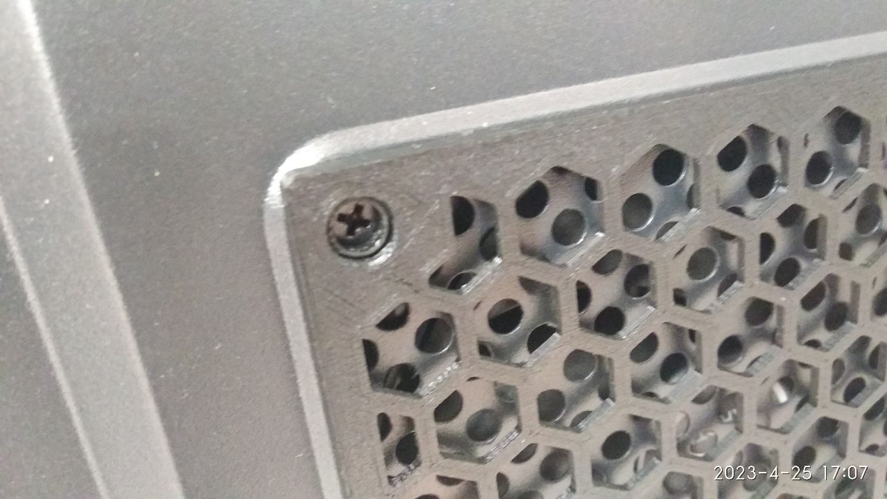 120. fan için antrapery ızgarası (Plastik Aparattır!!!)