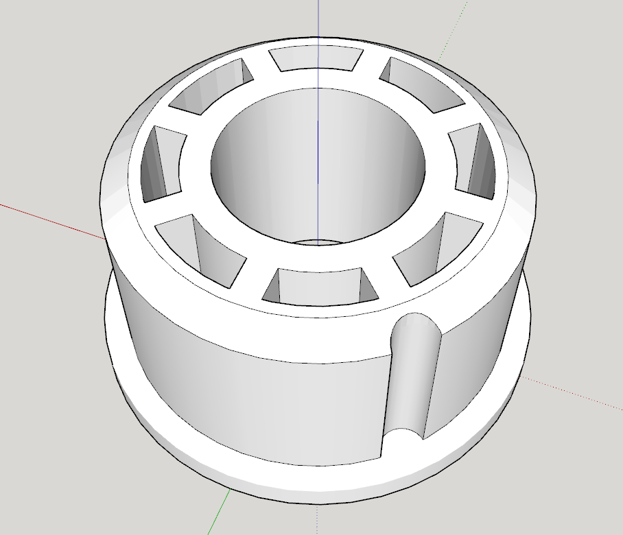 Bahçe Gazonocosilki Murray 309008x99b (güçlendirilmiş) ön tekerlek kolu (Plastik Aparattır!!!)