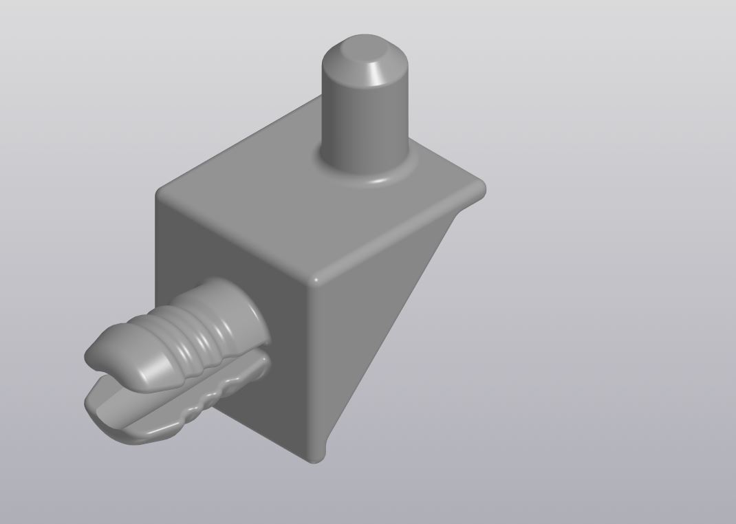 Bölgesel Tutucu (Analog 115344 IKEA) (Plastik Aparattır!!!)