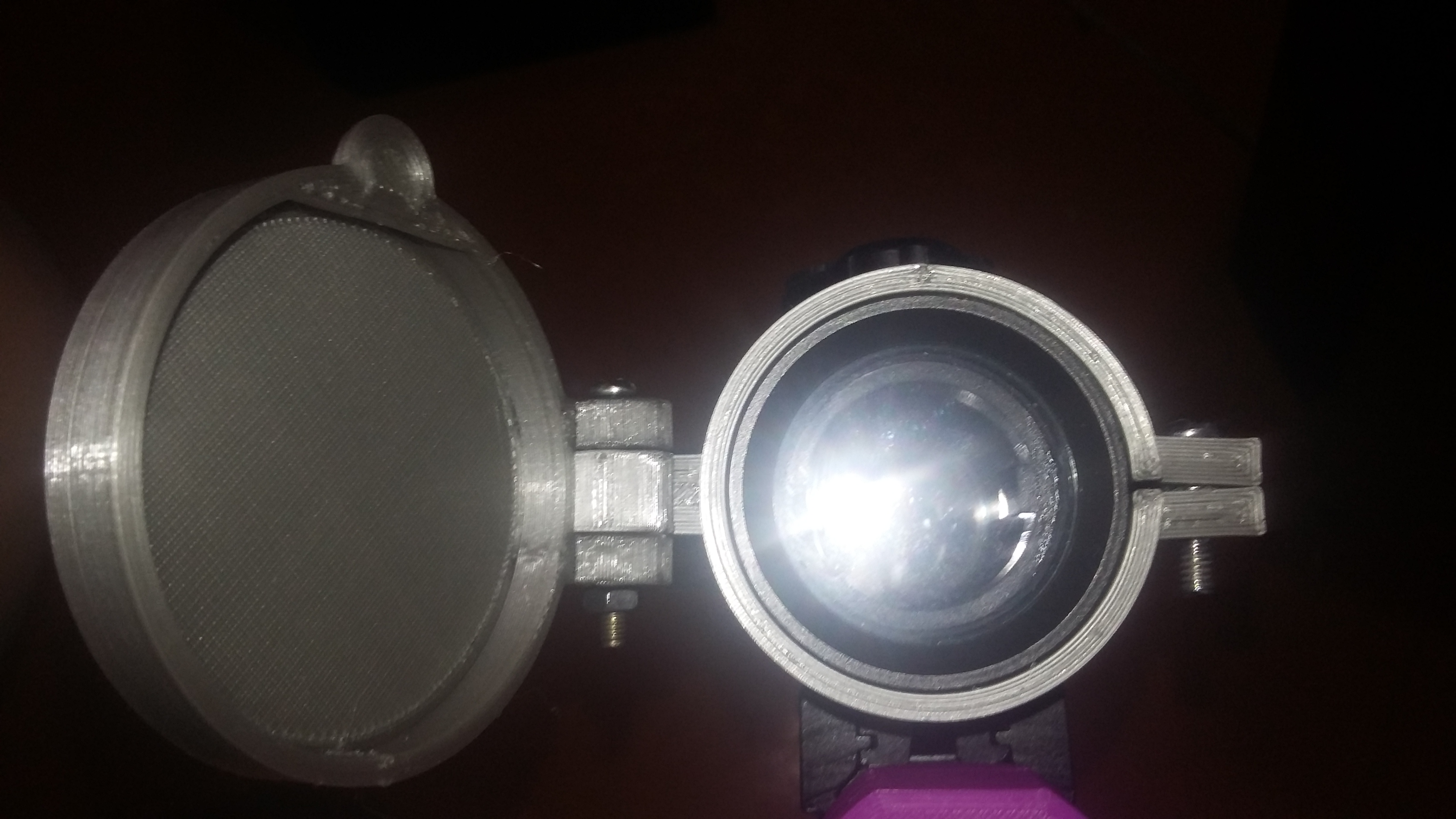 Çin kolimatör görüş çapı 39 mm için kapak (Plastik Aparattır!!!)