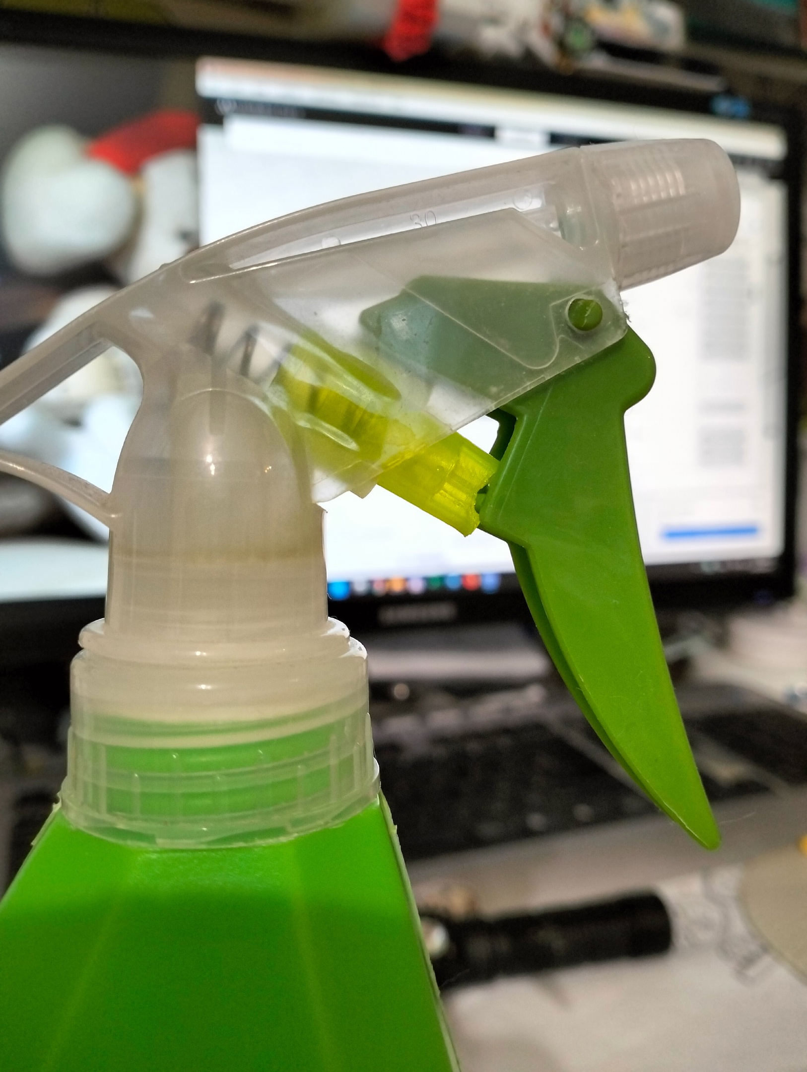 İç mekan bitki püskürtücüsü için piston (püskürtme tabancası) (Plastik Aparattır!!!)