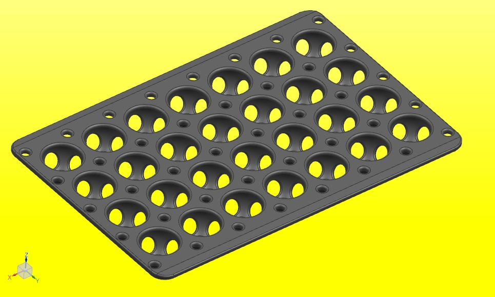 Tavuk Yumurtası (bıldırcın) için bir kuluçka makinesinde tepsi (Plastik Aparattır!!!)