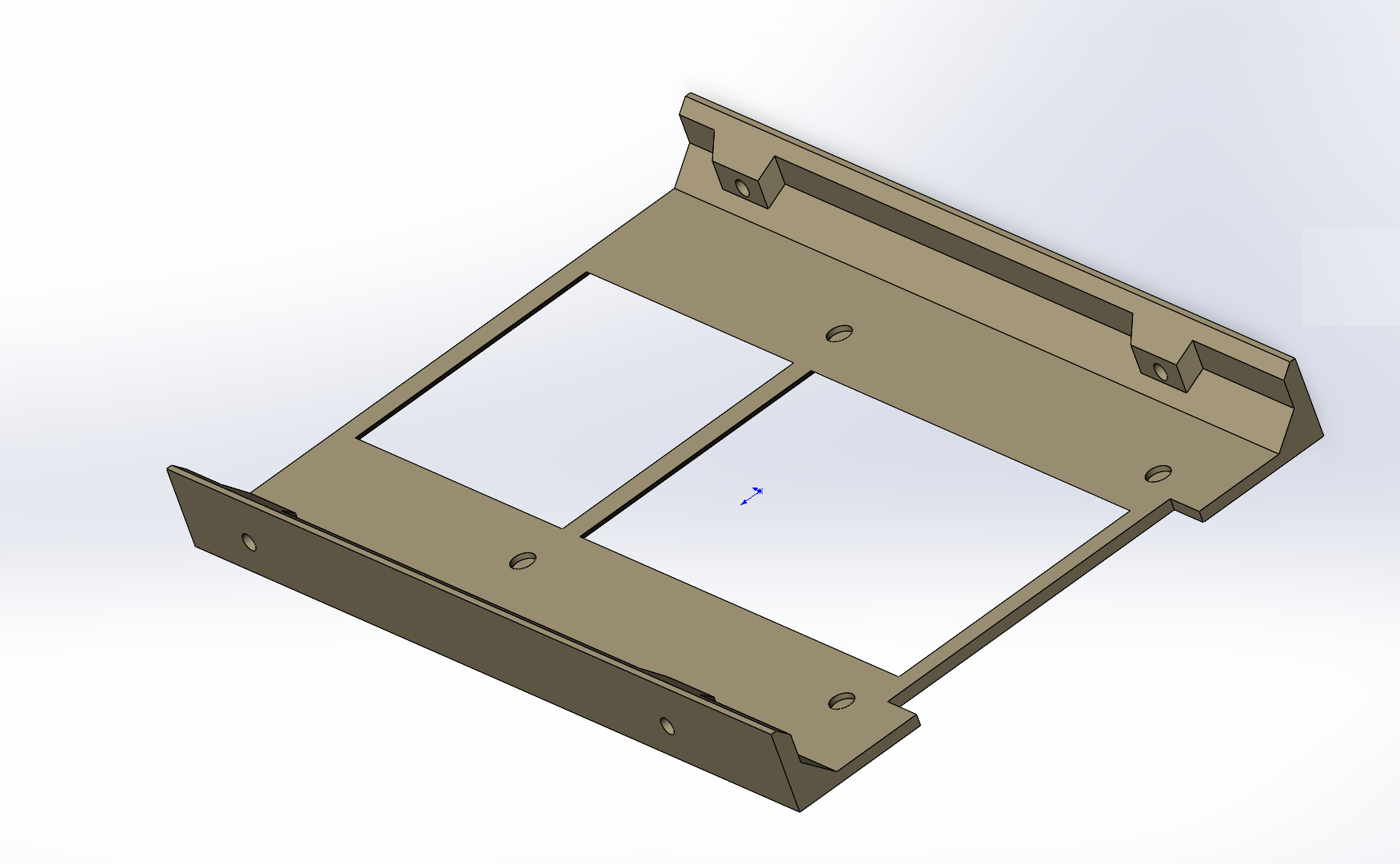Bir sabit sürücünün 3,5'ten 2.5'e geçiş sabitlemesi (Plastik Aparattır!!!)