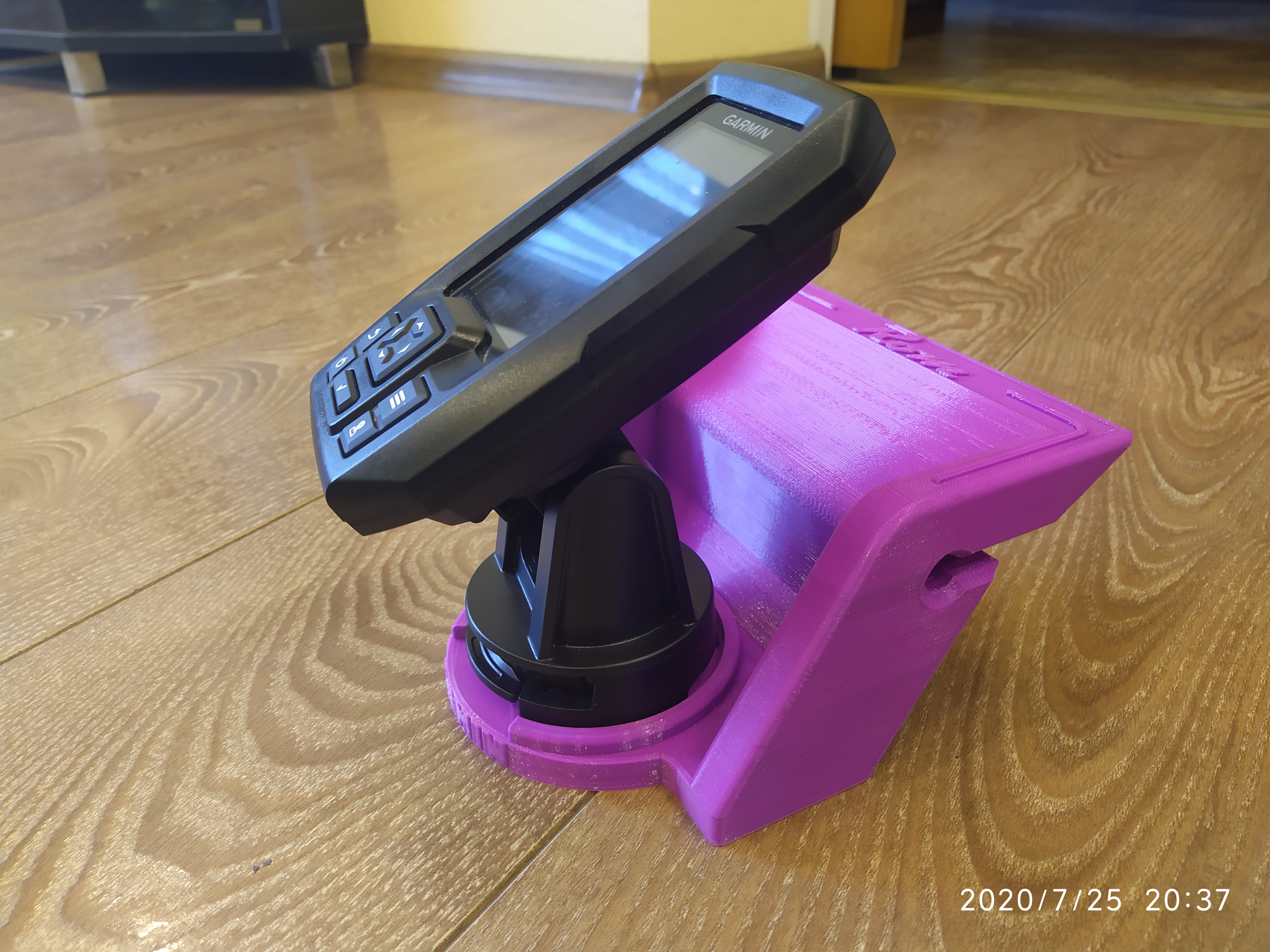 PVC tekne kablosu yüzünde Garmin Forvet 4 Yankı Sireni (Plastik Aparattır!!!)