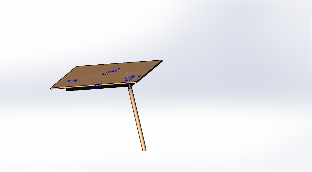 Ev yapımı bir masanın bacakları için kurulum küpü (Plastik Aparattır!!!)