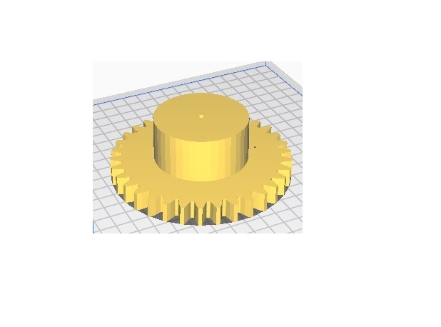 Rotorun dişlileri "Ekstra" 34 diş (Plastik Aparattır!!!)