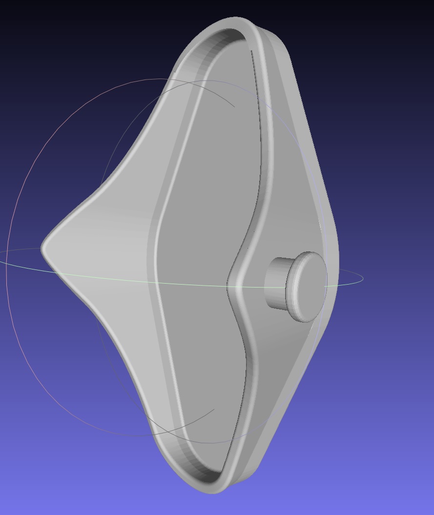 Creality kertenkele 3D tarayıcı lens kapağı (Plastik Aparattır!!!)