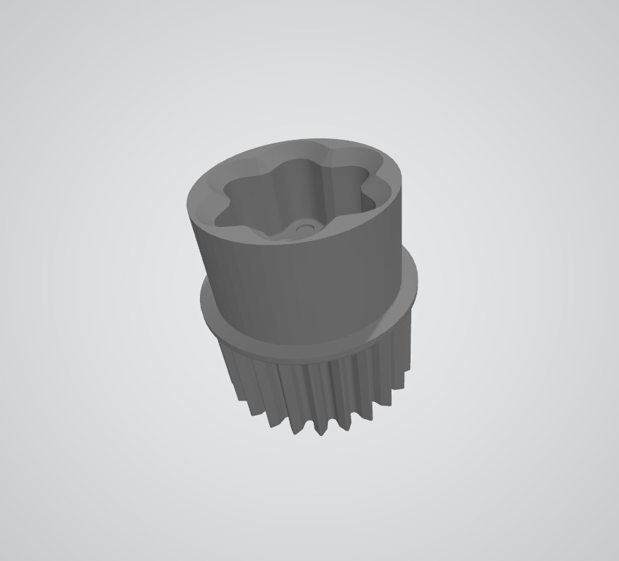 Bir fincan blender için dişli (Plastik Aparattır!!!)