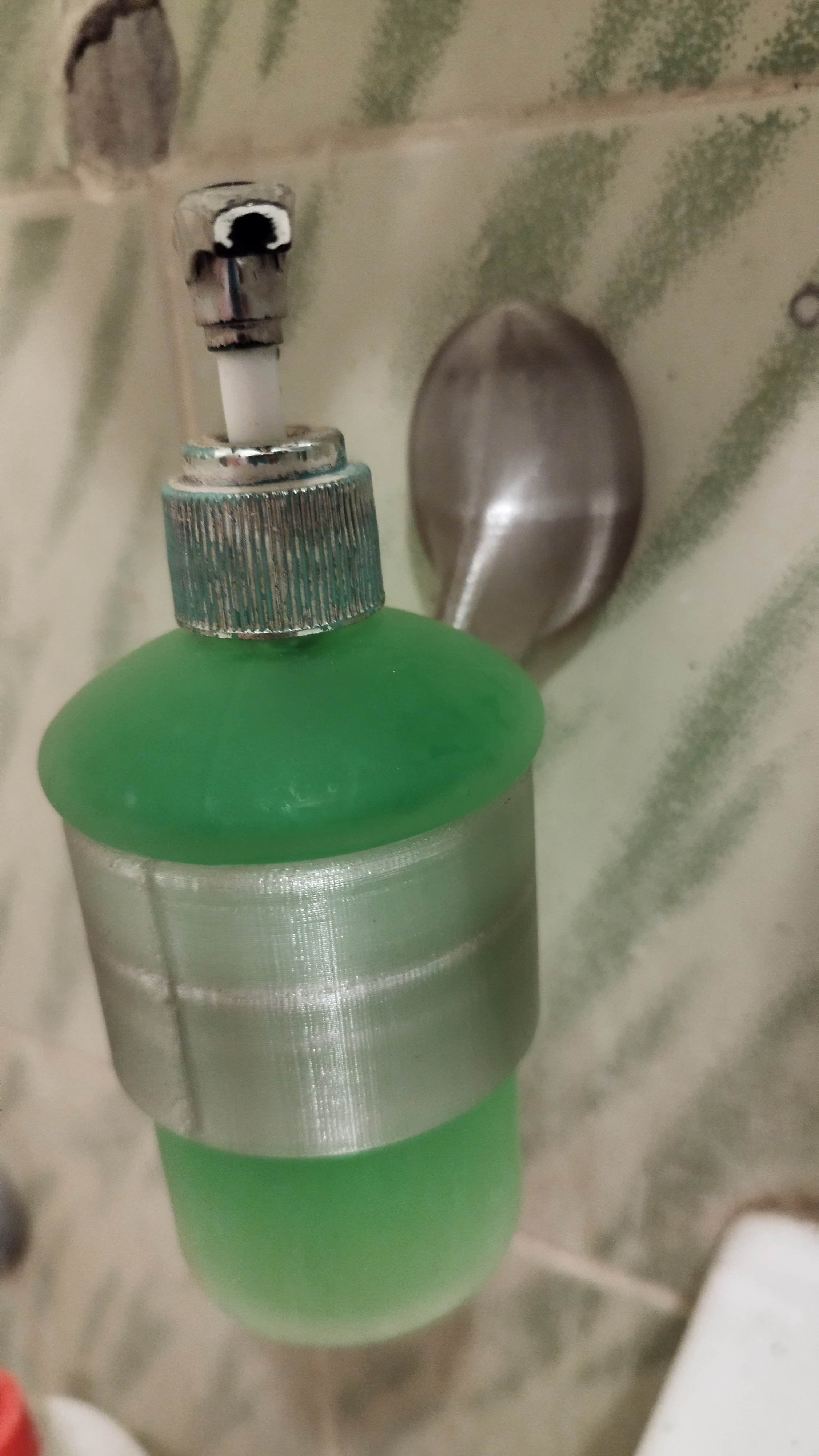 Sıvı Sabun Dispenser Tutucu (Plastik Aparattır!!!)