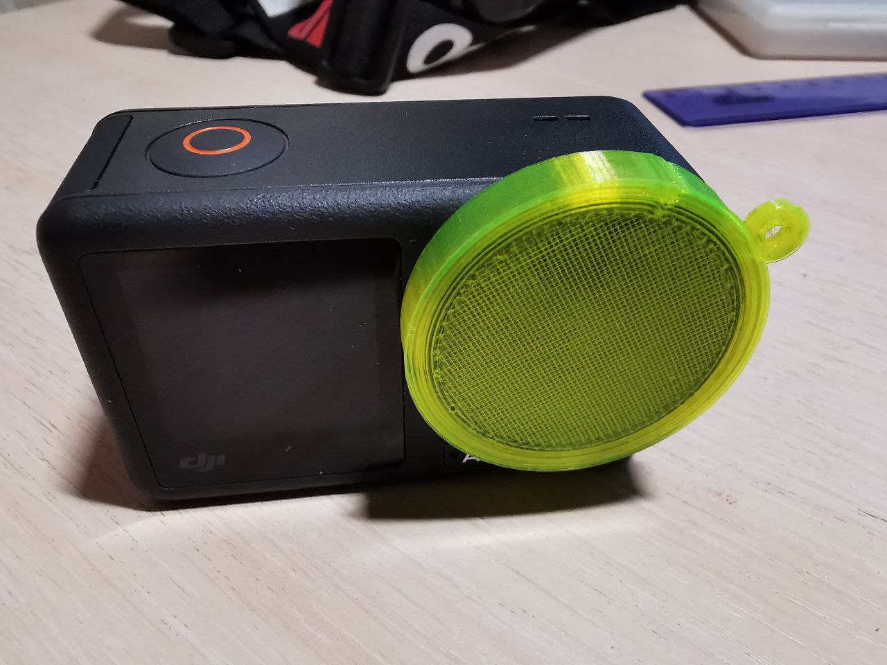 DJI Action 3 Kamera lensi (Plastik Aparattır!!!)