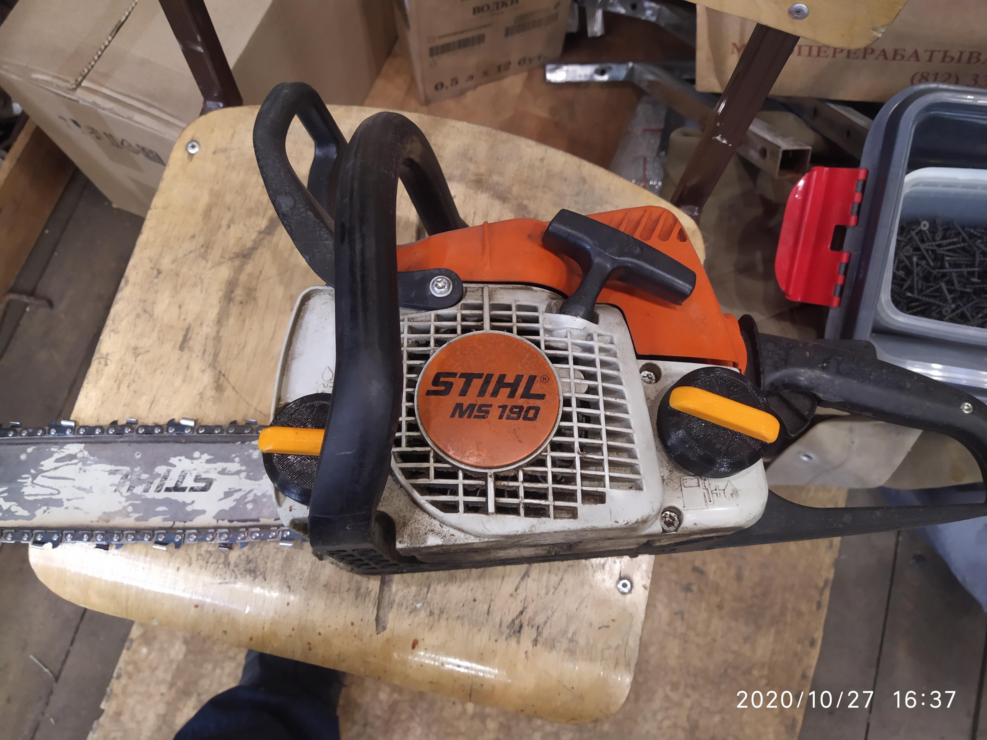 STIHL MS-180 Testere Kapakları (Plastik Aparattır!!!)