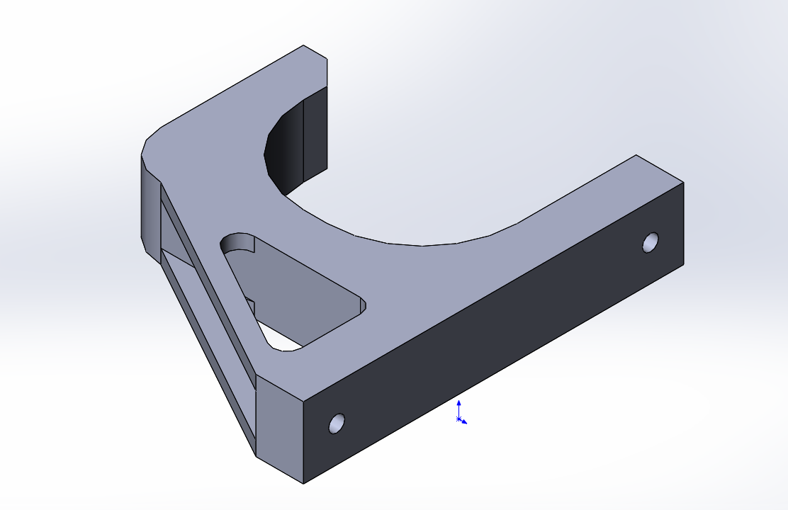 3d модель крепления