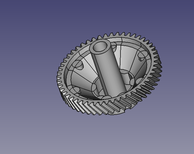 Bir çeşit blender için dişli (Plastik Aparattır!!!)