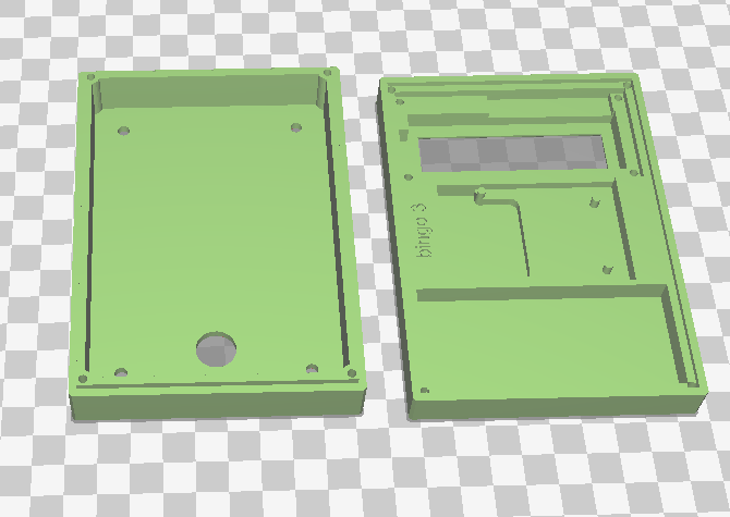 RC522'de RFID elektronik kilidi için muhafaza (Güncellendi) (Plastik Aparattır!!!)
