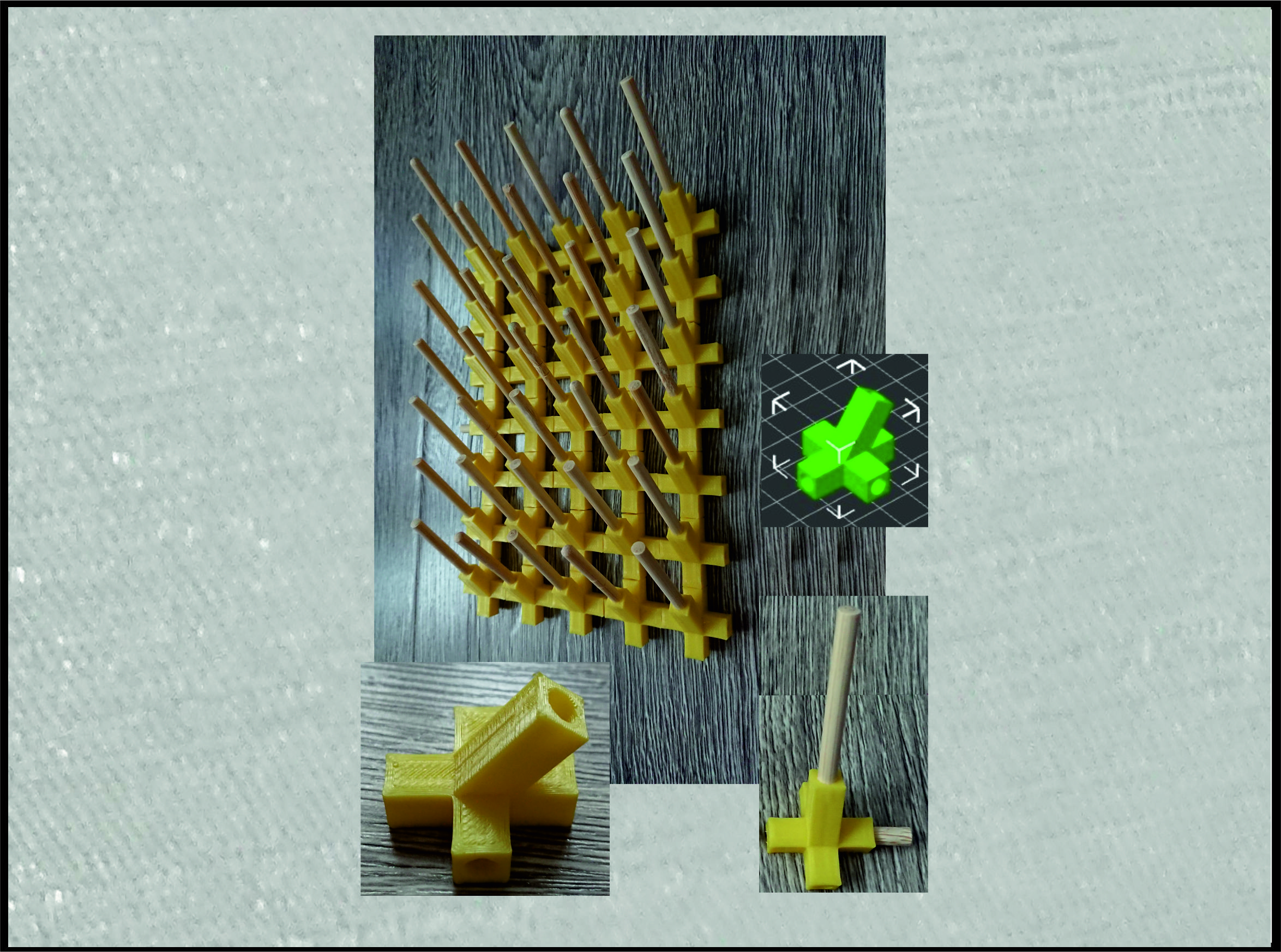 Modüler makara tutucusu (Plastik Aparattır!!!)