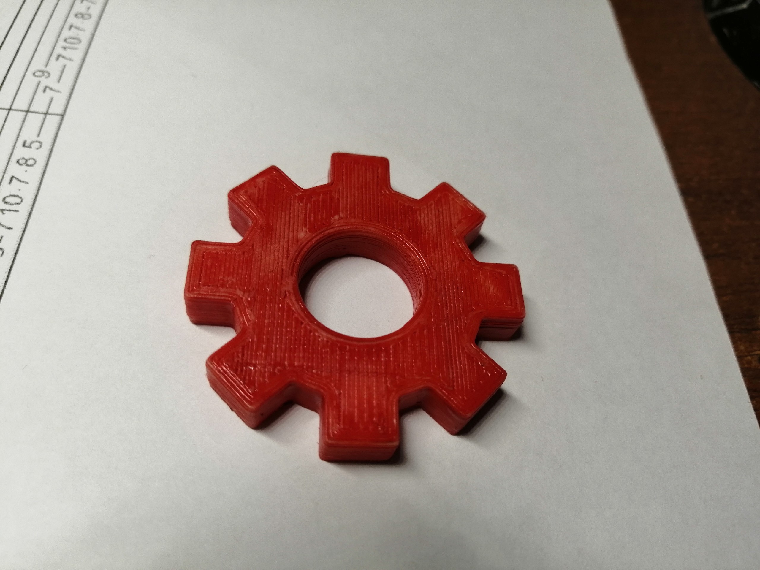 Dekoratif dişli (Plastik Aparattır!!!)