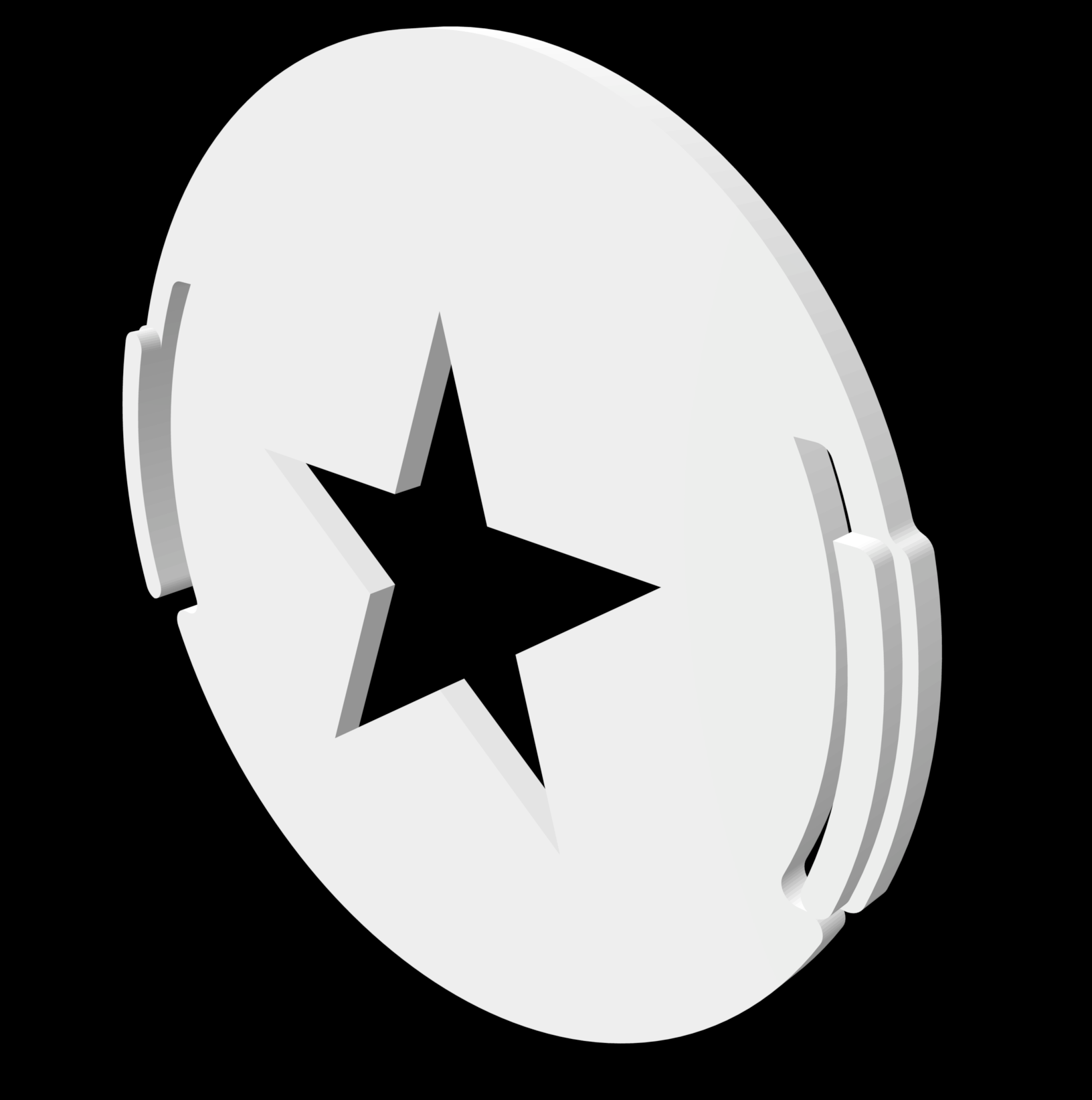 58 mm çapında bir lens için bir kalp ve yıldız şeklinde nozullar (Plastik Aparattır!!!)