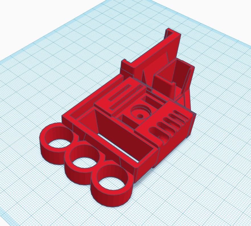 Ender 3 v3 SE yazıcı için alet düzenleyici (Plastik Aparattır!!!)