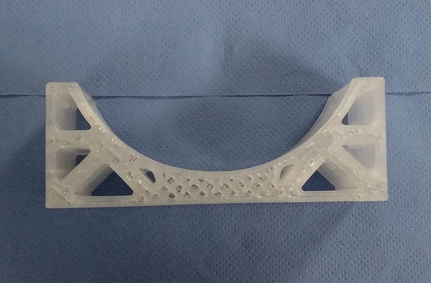 Yatık yüksek basınç silindiri desteği (10 litre) (Plastik Aparattır!!!)