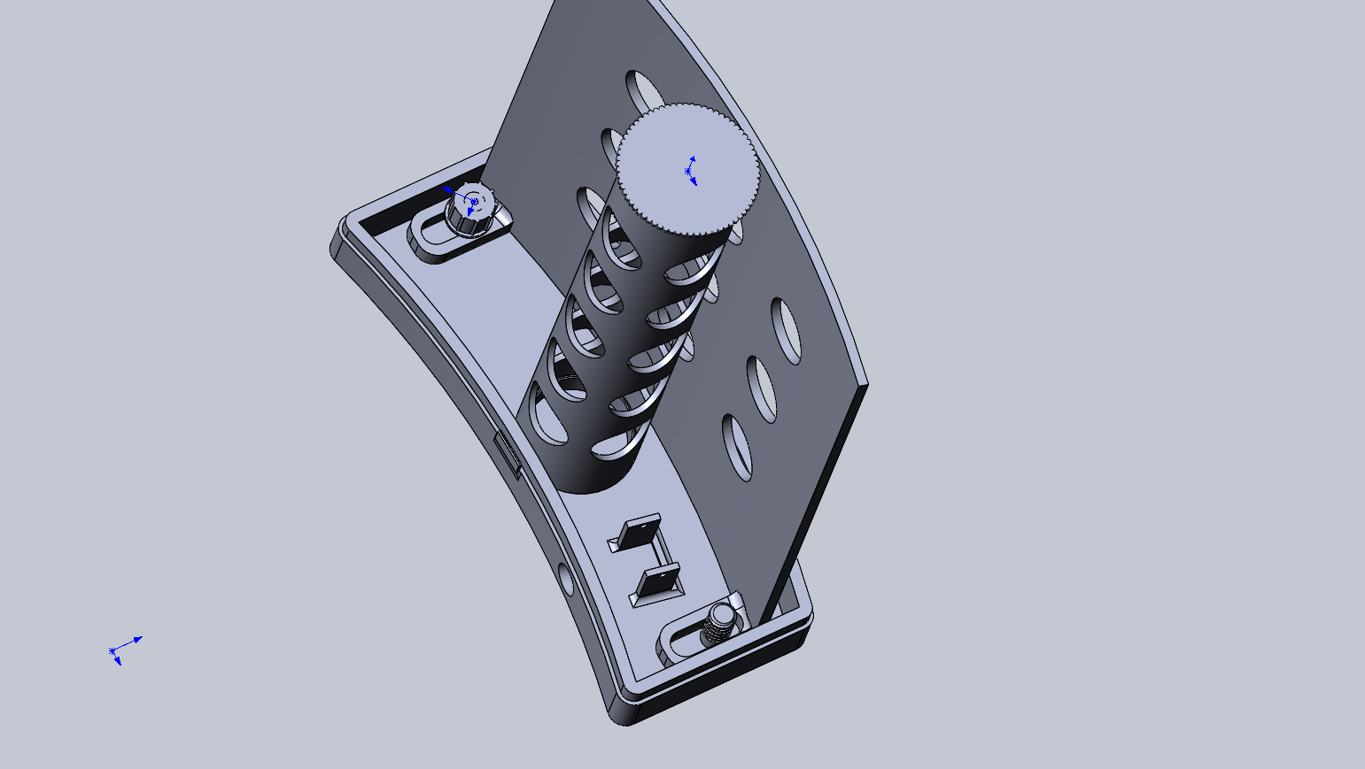 16x16 matris için düz Hoover lamba muhafazası modeli (Plastik Aparattır!!!)