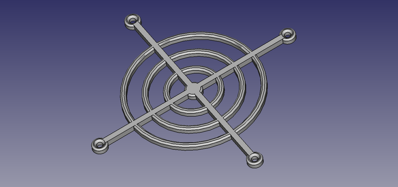 Fan Grille 92 mm (Plastik Aparattır!!!)