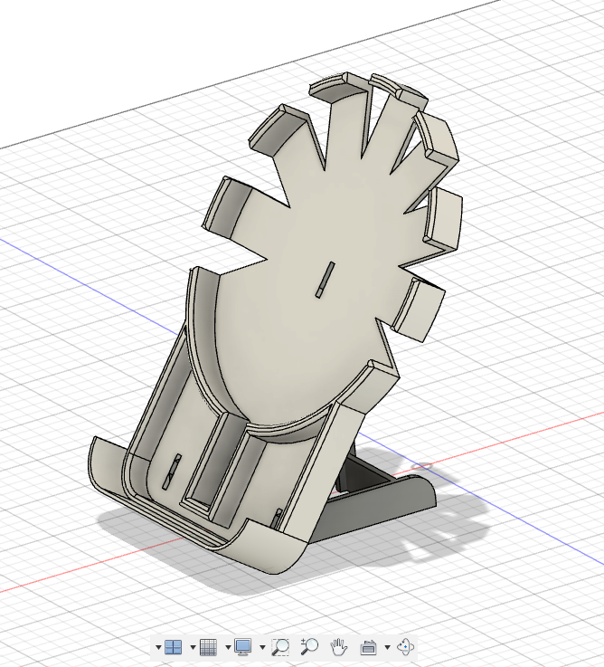 Kablosuz şarj için başka bir telefon standı (Plastik Aparattır!!!)