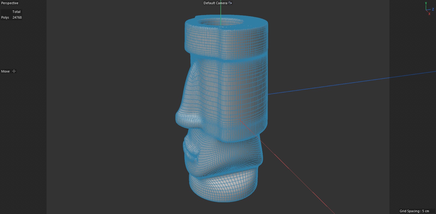 Paskalya Adası'ndan kafa. (Plastik Aparattır!!!)