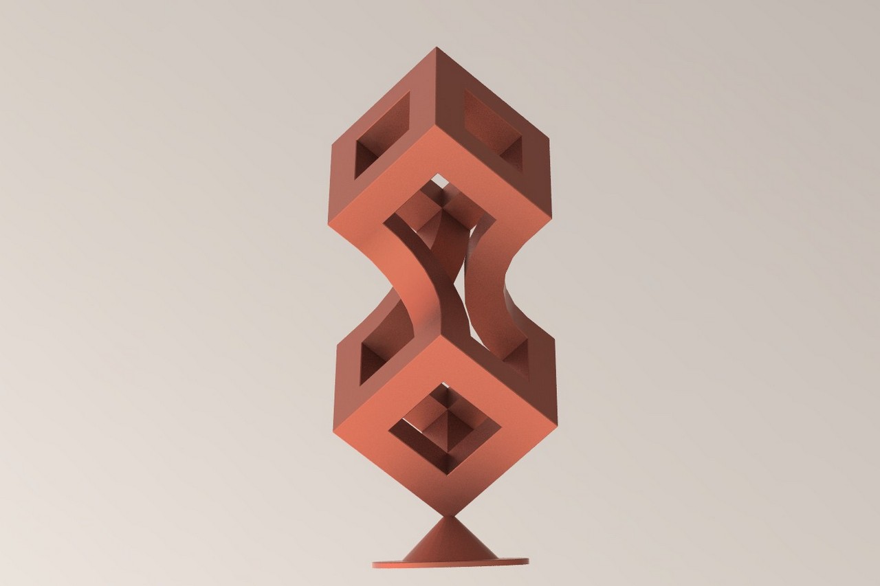 Geometrik heykel_11 (Plastik Aparattır!!!)