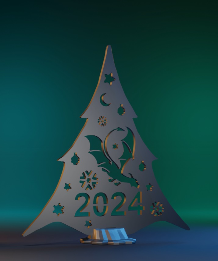 Dragon 2024 ile Noel Ağacı (Plastik Aparattır!!!)