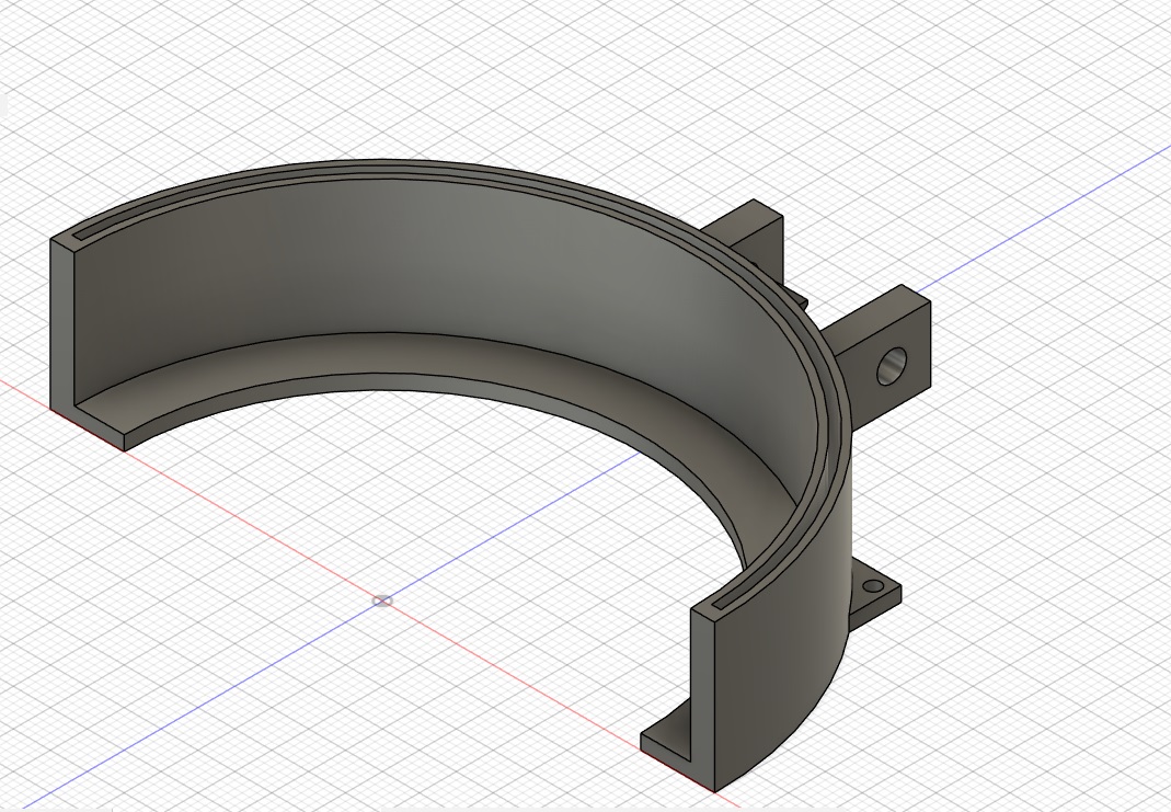 Bir sondaj makinesinin koruyucu bir kalkanının sabitlenmesi (Plastik Aparattır!!!)