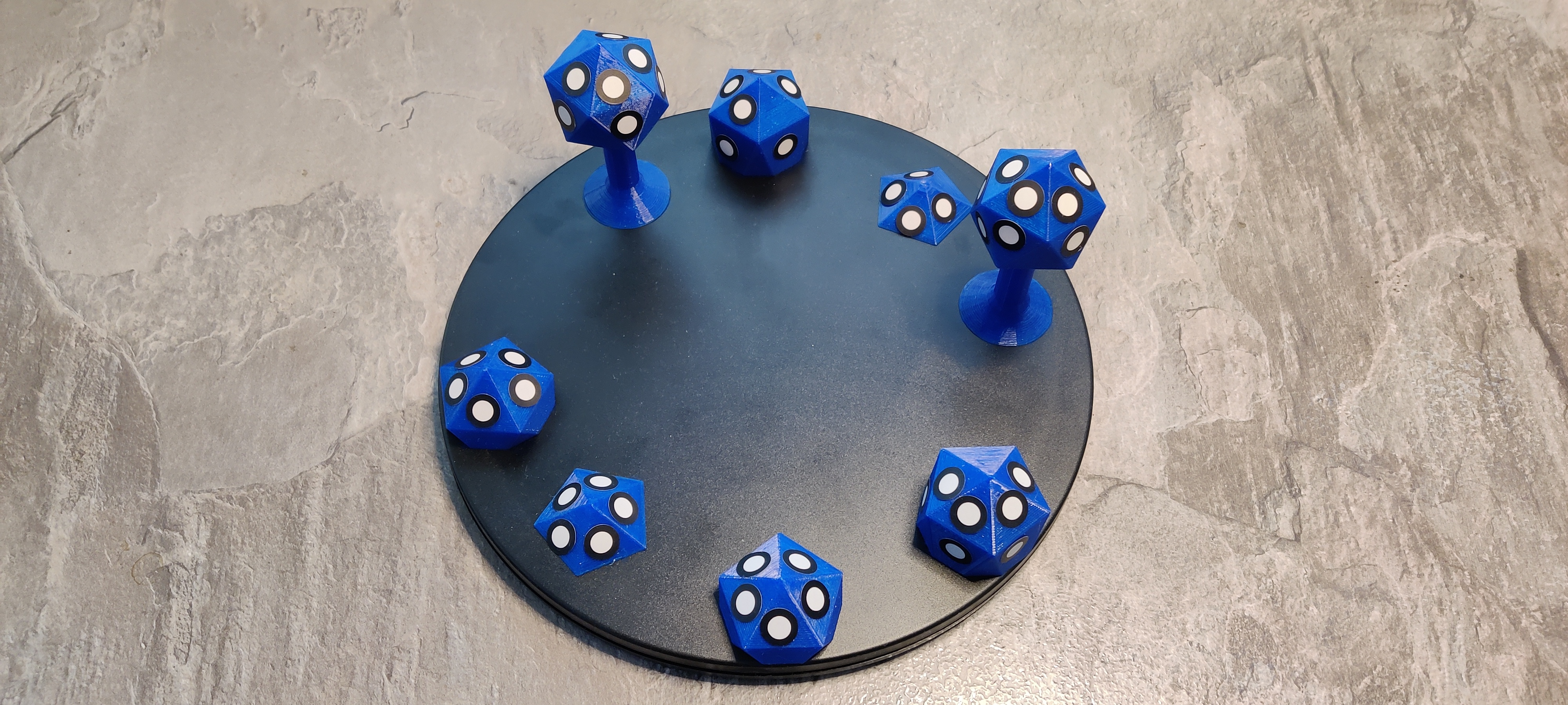 3D taramaya yönelik işaretleyici platformları (Plastik Aparattır!!!)