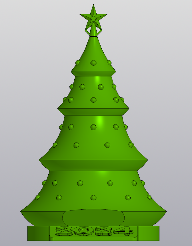 Yeni Yıl Ağacı (Plastik Aparattır!!!)