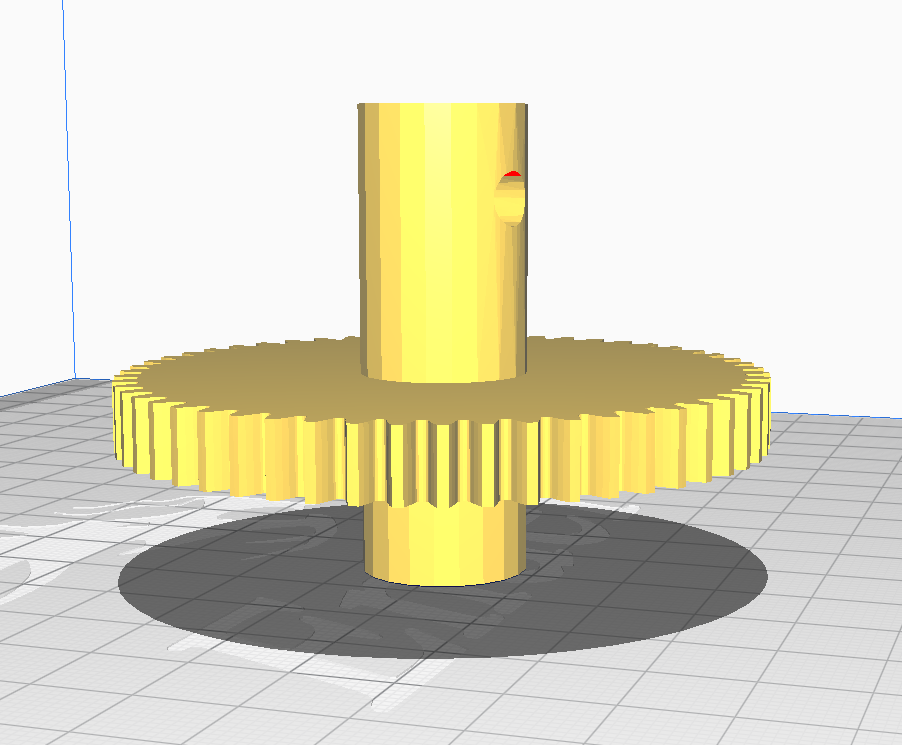 Çocuk arabası için direksiyon şanzımanının dişlisi 54Z (Plastik Aparattır!!!)