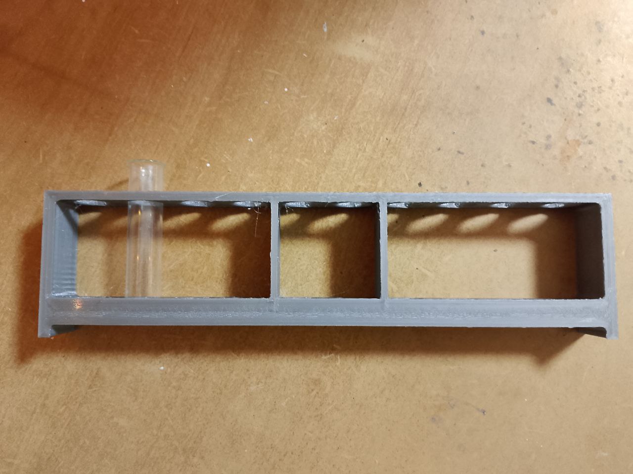 Test tüpleri için stand (küçük) (Plastik Aparattır!!!)