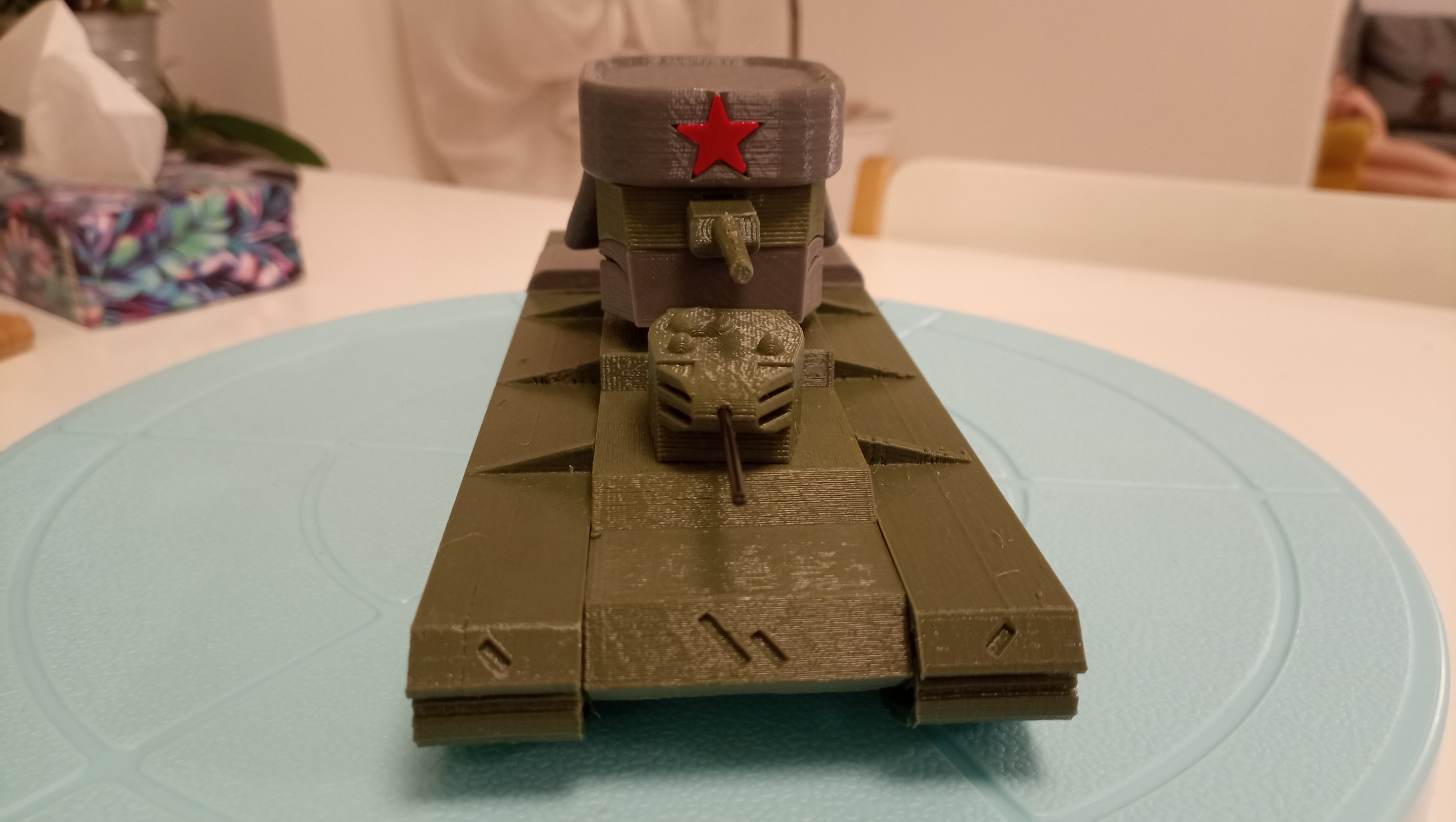 3d модель Знаменитый танк КВ-6 для 3d принтера - скачать бесплатно 3д ...