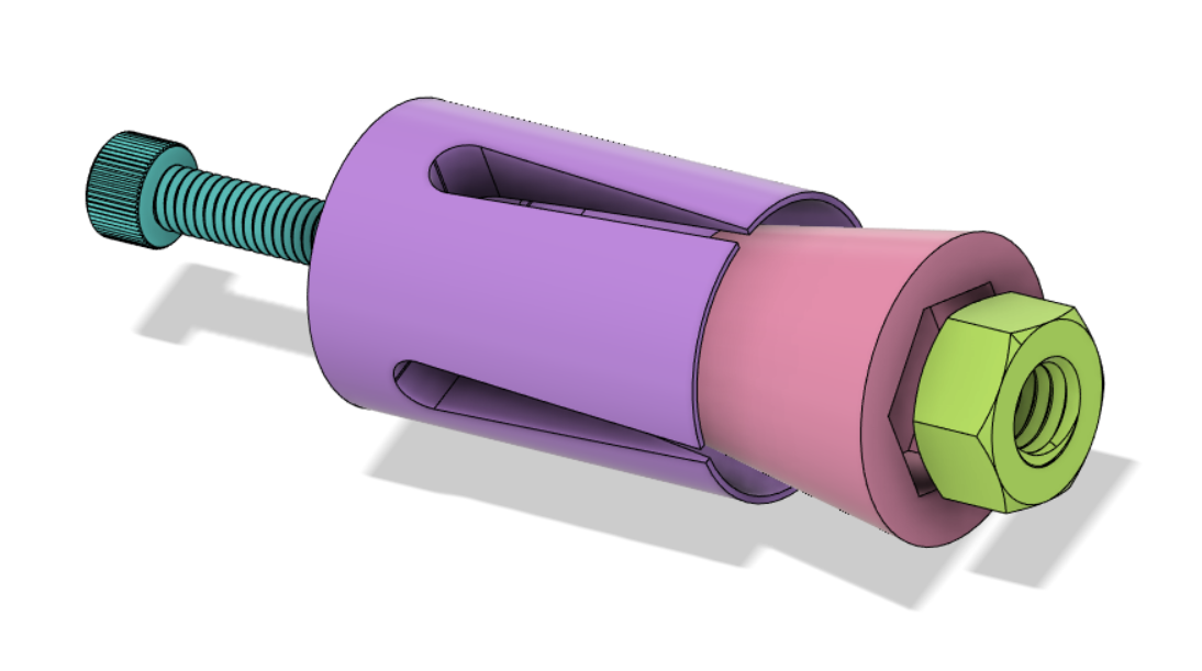 3d модель Цанга для трубы 20 мм для 3d принтера - скачать бесплатно 3д ...