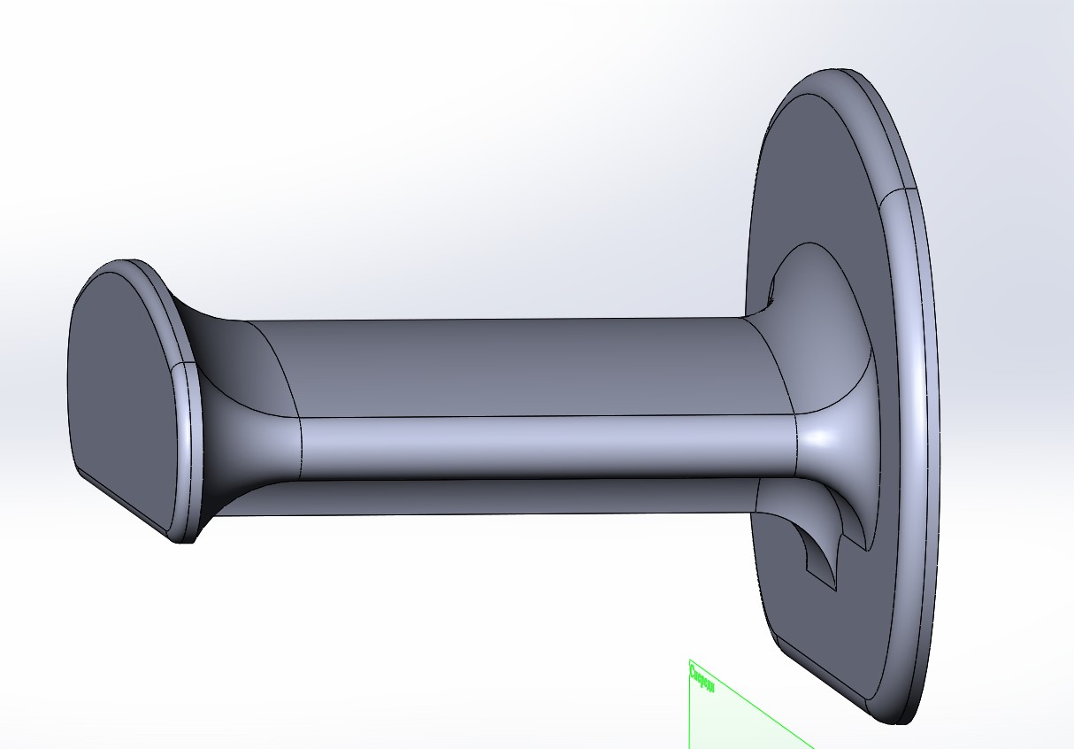 Вешалка настенная 3d модель