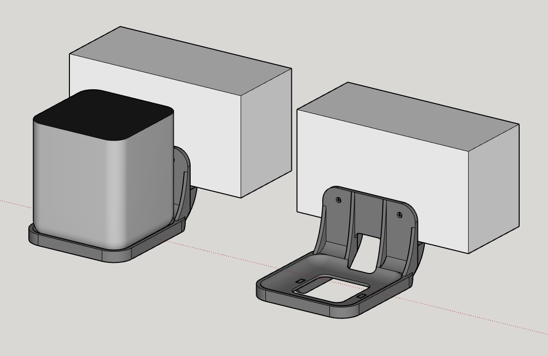 Yandex MIDI istasyonu için braket (Plastik Aparattır!!!)